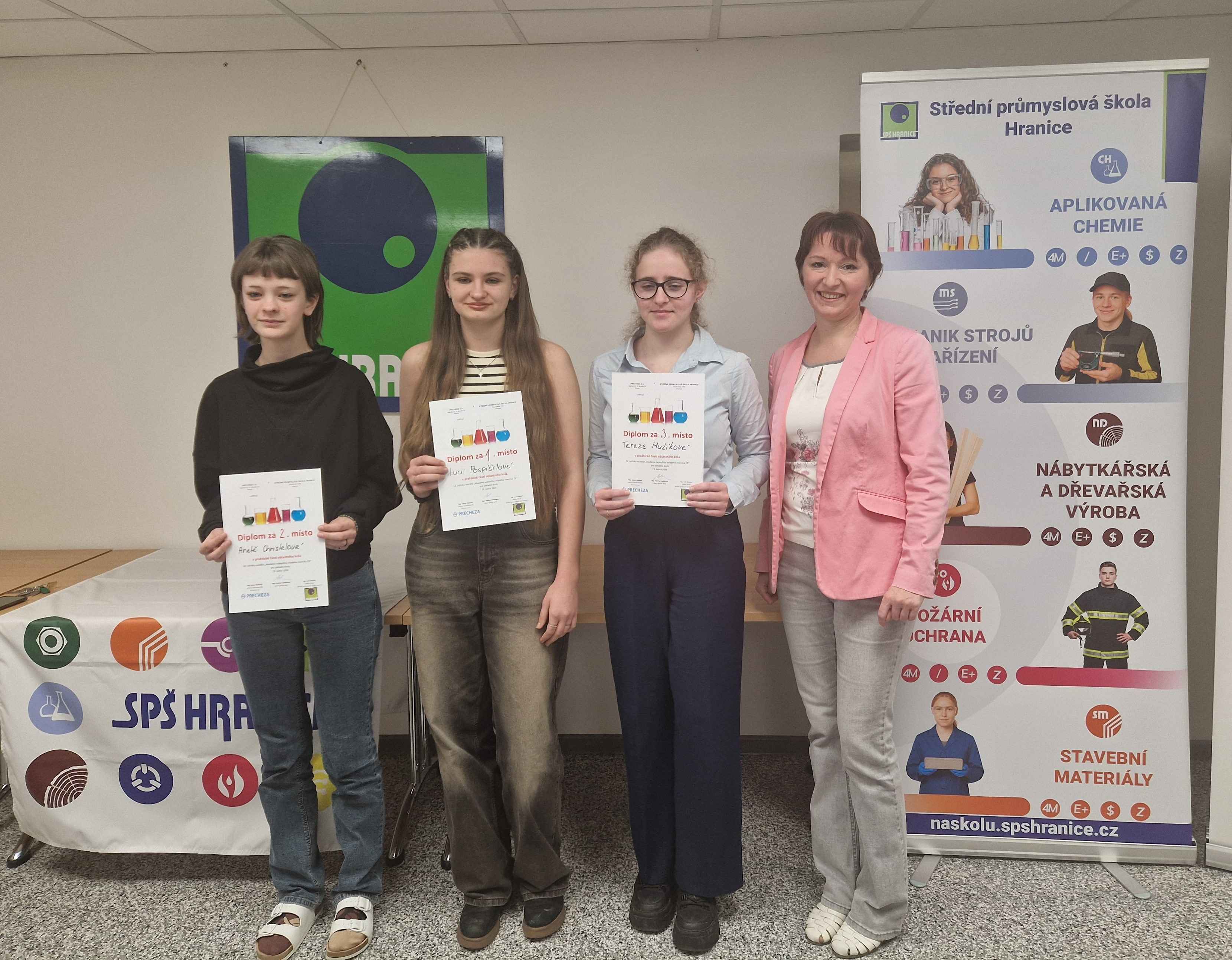 Finále soutěže Hledáme nejlepšího mladého chemika ČR 