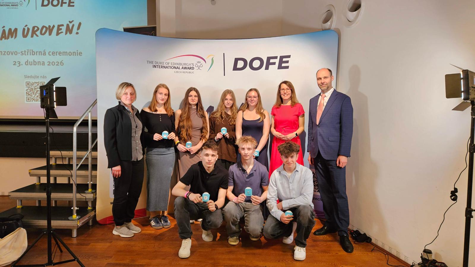 Bronzovo - stříbrná ceremonie DOFE 