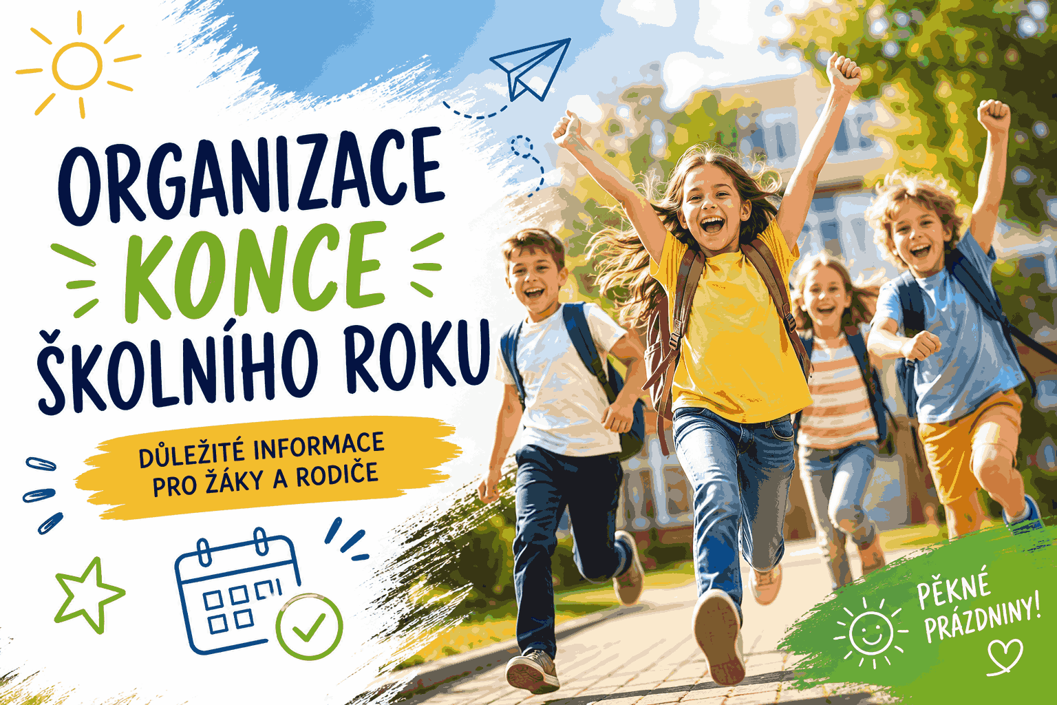 Organizace konce školního roku