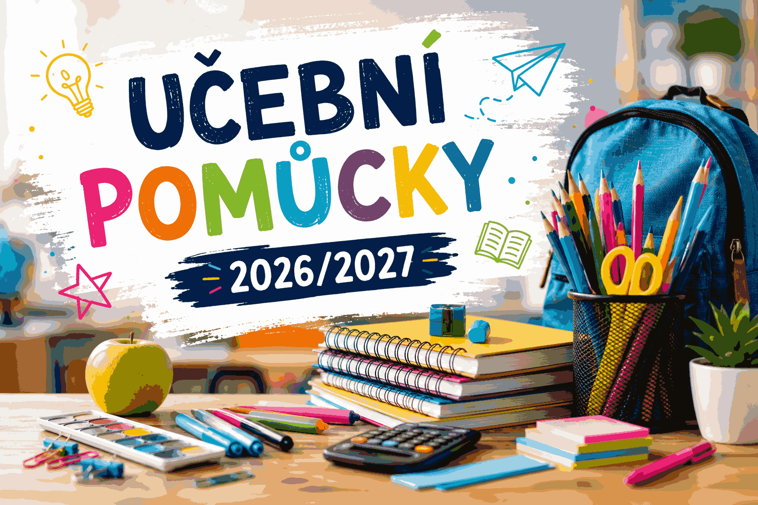 Pomůcky pro školní rok 2026/2027