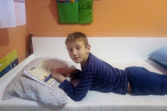 Péťa čte
